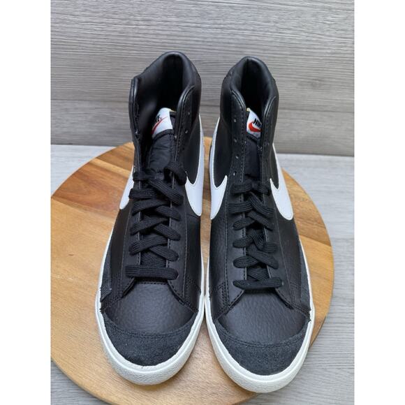 Nike Mens Blazer Mid 77 BQ6806-002 Black Casual Shoes Sneakers Size 10 - Picture 5 of 8